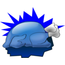 download Thank 4 clipart image with 180 hue color
