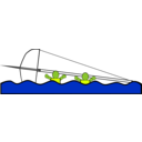 download Sailing Capsized Rescue Illustrations clipart image with 45 hue color
