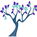 download Spring clipart image with 180 hue color