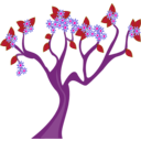 download Spring clipart image with 270 hue color