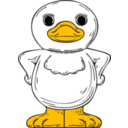 Standing Duck