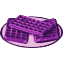 download Waffles clipart image with 270 hue color
