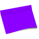 download Postit clipart image with 225 hue color