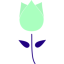 download Tulip Flower clipart image with 135 hue color