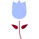 download Tulip Flower clipart image with 225 hue color