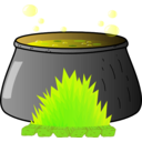 download Bubbling Cauldron clipart image with 45 hue color