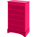 download Chest Of Drawers clipart image with 315 hue color