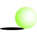 download Ball clipart image with 90 hue color