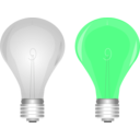 download Lightbulb Onoff clipart image with 90 hue color