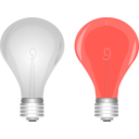 download Lightbulb Onoff clipart image with 315 hue color