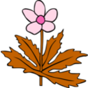 download Gg Anemone Canadensis clipart image with 270 hue color