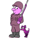 download Army 2 clipart image with 270 hue color