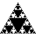 download Sierpinskis Triangle clipart image with 0 hue color