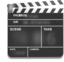 Motion Picture Film Slate Clapper