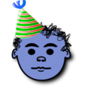download Ale Cumple clipart image with 180 hue color