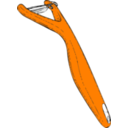 download Vegetable Peeler clipart image with 270 hue color