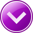 download Arrow Button Set clipart image with 90 hue color