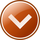 download Arrow Button Set clipart image with 180 hue color
