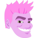 download Self Portrait clipart image with 270 hue color