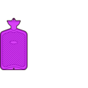 download Hot Water Bottle clipart image with 270 hue color