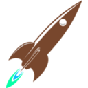download R Is For Rocket clipart image with 135 hue color