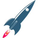 download R Is For Rocket clipart image with 315 hue color