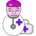 download Doctor clipart image with 270 hue color