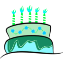 download Cake clipart image with 135 hue color