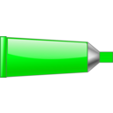 download Color Tube Orange clipart image with 90 hue color