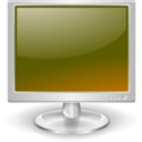 download Lcd Monitor clipart image with 180 hue color