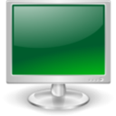 download Lcd Monitor clipart image with 270 hue color