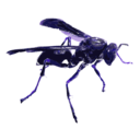 download Wasp 16c clipart image with 225 hue color