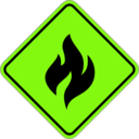 download Fire Alert clipart image with 45 hue color