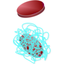 download Laponite Peg clipart image with 180 hue color