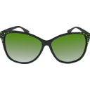 download Purple Sunglasses clipart image with 180 hue color