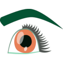 download Eye clipart image with 135 hue color