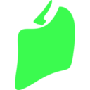 download Abstract Splat clipart image with 90 hue color