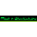 download Schriftzug Made In Deutscheland clipart image with 90 hue color