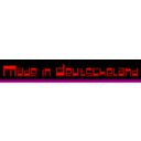 download Schriftzug Made In Deutscheland clipart image with 315 hue color