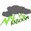 download Kaboom clipart image with 45 hue color