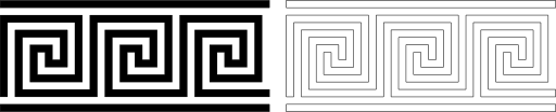 Ancient Greek Fret Pattern 1