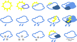 Simple Weather Symbols