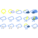 Simple Weather Symbols