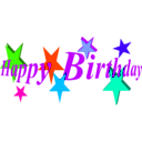 download Happy Birthday clipart image with 45 hue color