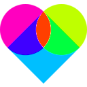 download Example Of Heart clipart image with 315 hue color