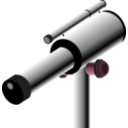 download Telescope clipart image with 315 hue color