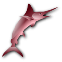 download Marlin clipart image with 135 hue color