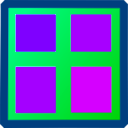 download Window Nofullscreen clipart image with 90 hue color