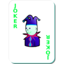 download White Deck Red Joker clipart image with 135 hue color
