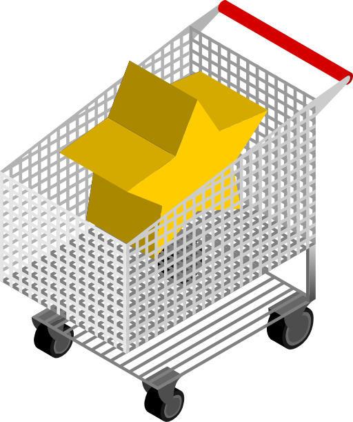 Cm Isometric Shopping Cart